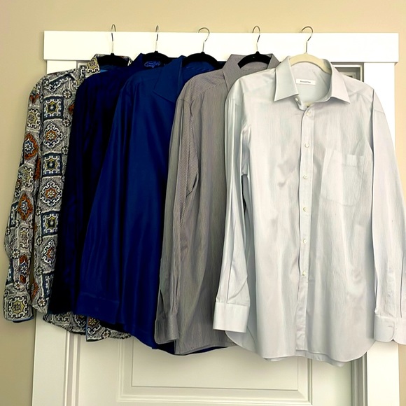 Robert Graham Other - Robert Graham, Ermenegildo Zenga Men’s Button Up Dress Shirts - 5